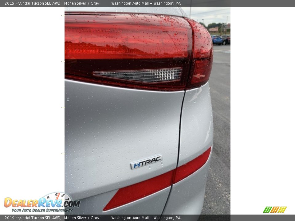 2019 Hyundai Tucson SEL AWD Molten Silver / Gray Photo #23