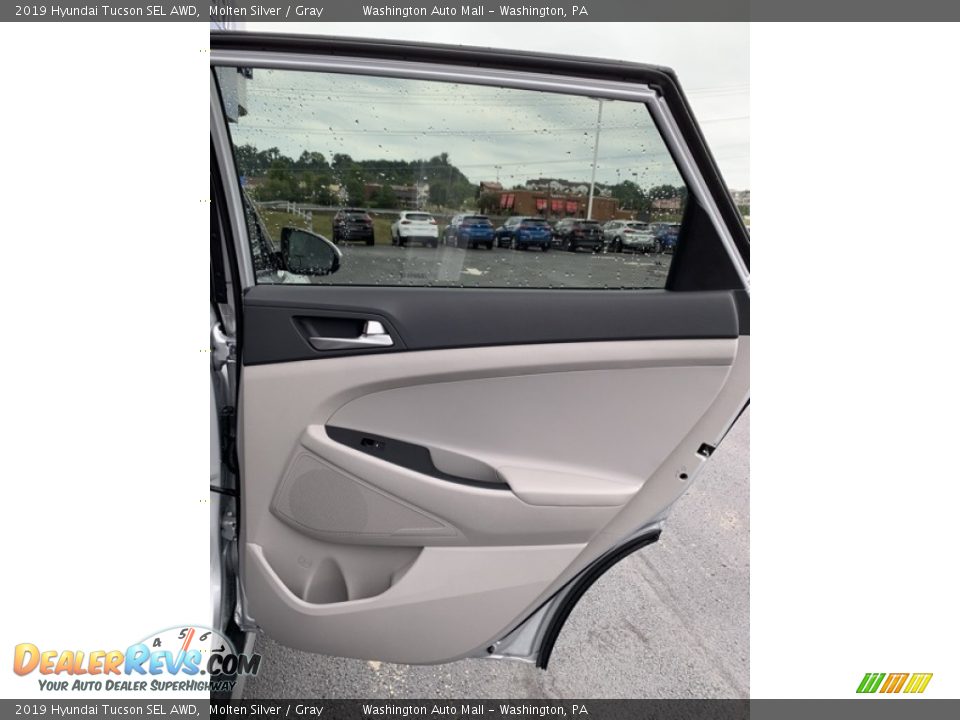 2019 Hyundai Tucson SEL AWD Molten Silver / Gray Photo #24