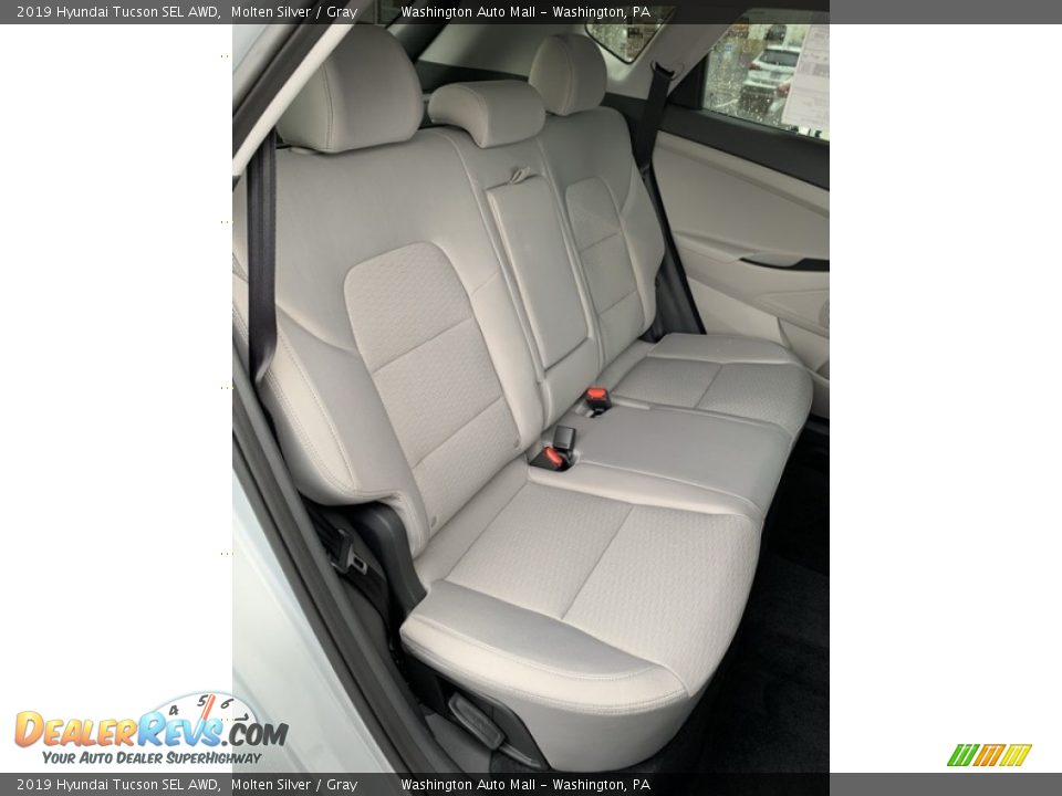 2019 Hyundai Tucson SEL AWD Molten Silver / Gray Photo #25