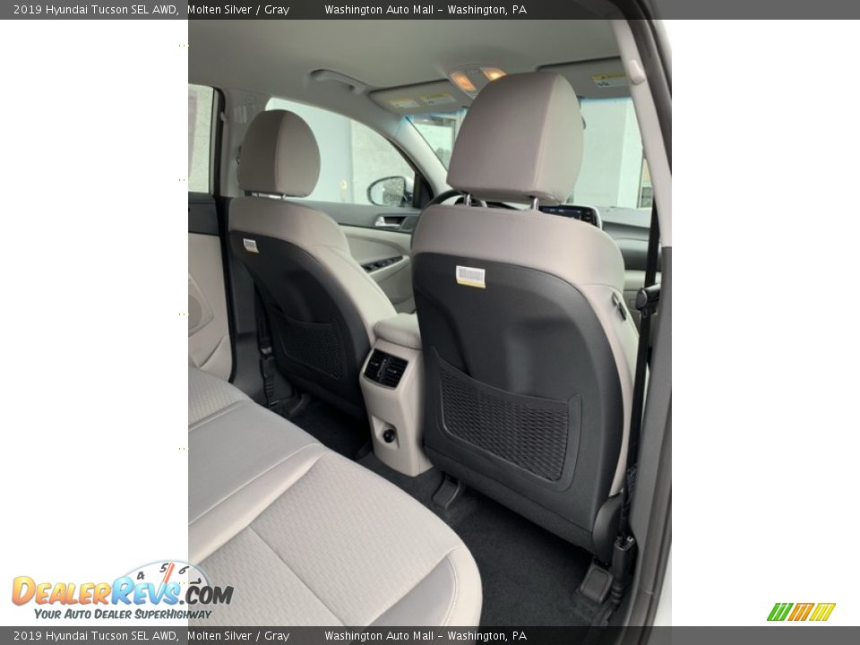 2019 Hyundai Tucson SEL AWD Molten Silver / Gray Photo #26