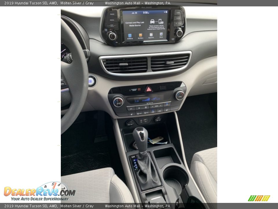 2019 Hyundai Tucson SEL AWD Molten Silver / Gray Photo #32