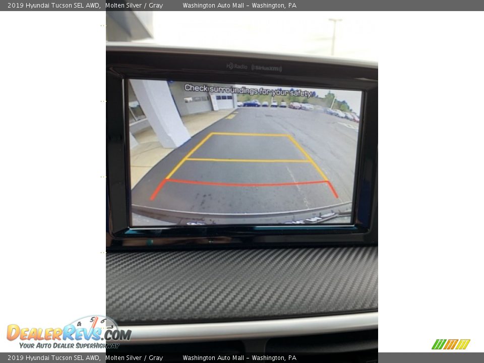 2019 Hyundai Tucson SEL AWD Molten Silver / Gray Photo #33