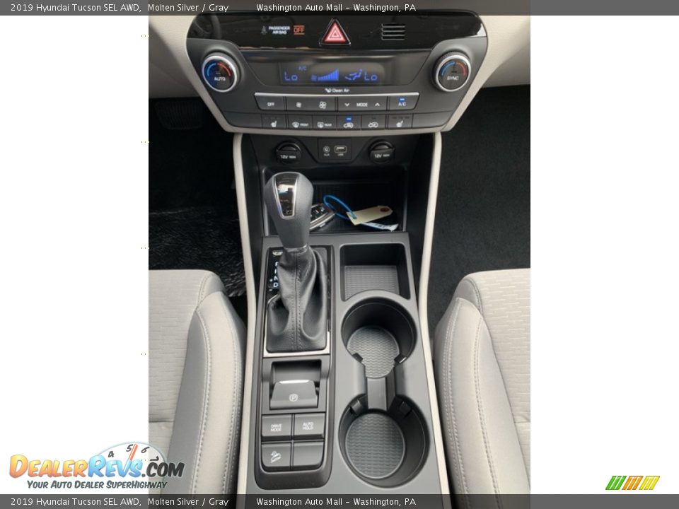2019 Hyundai Tucson SEL AWD Molten Silver / Gray Photo #34