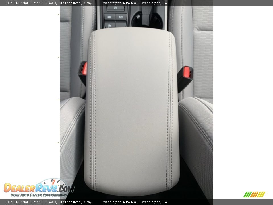 2019 Hyundai Tucson SEL AWD Molten Silver / Gray Photo #35