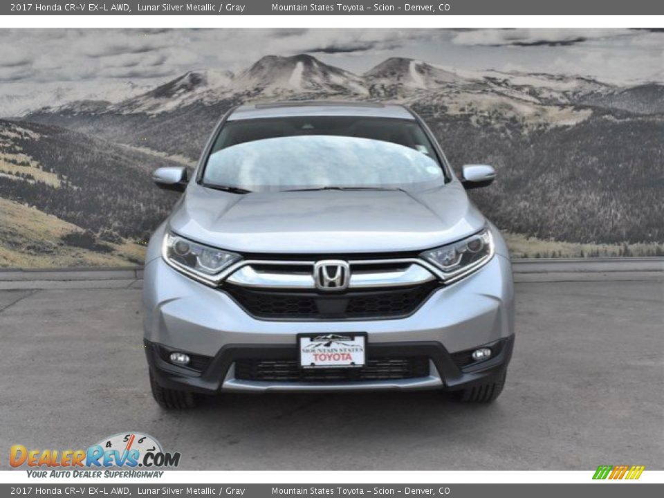 2017 Honda CR-V EX-L AWD Lunar Silver Metallic / Gray Photo #4