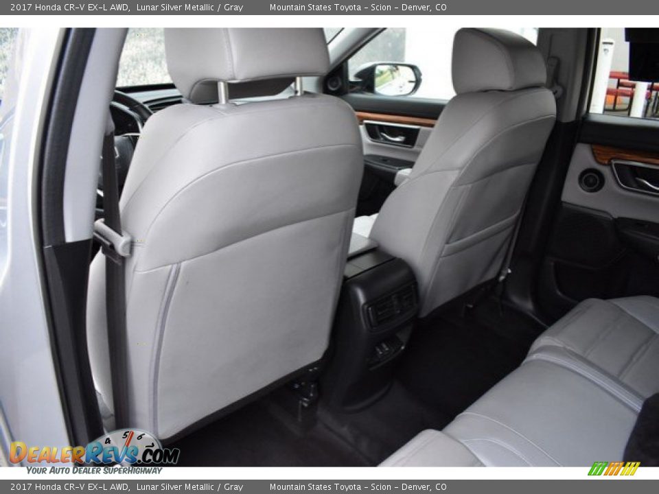 2017 Honda CR-V EX-L AWD Lunar Silver Metallic / Gray Photo #20