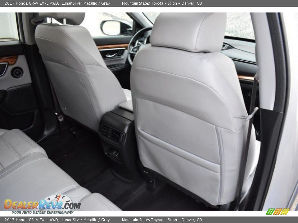 2017 Honda CR-V EX-L AWD Lunar Silver Metallic / Gray Photo #21