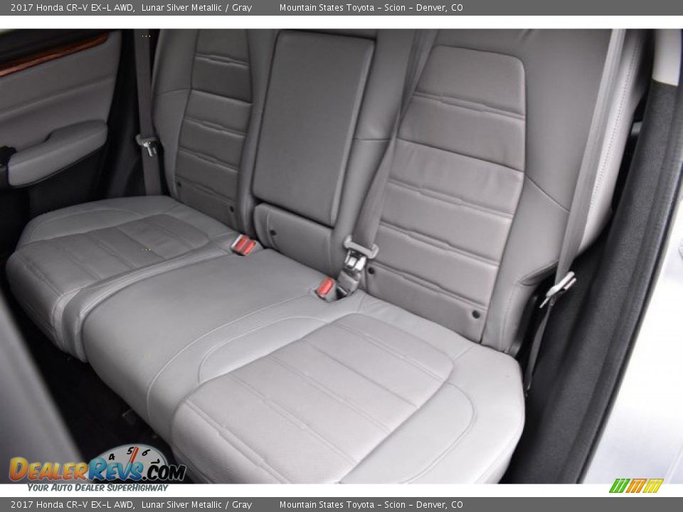2017 Honda CR-V EX-L AWD Lunar Silver Metallic / Gray Photo #22