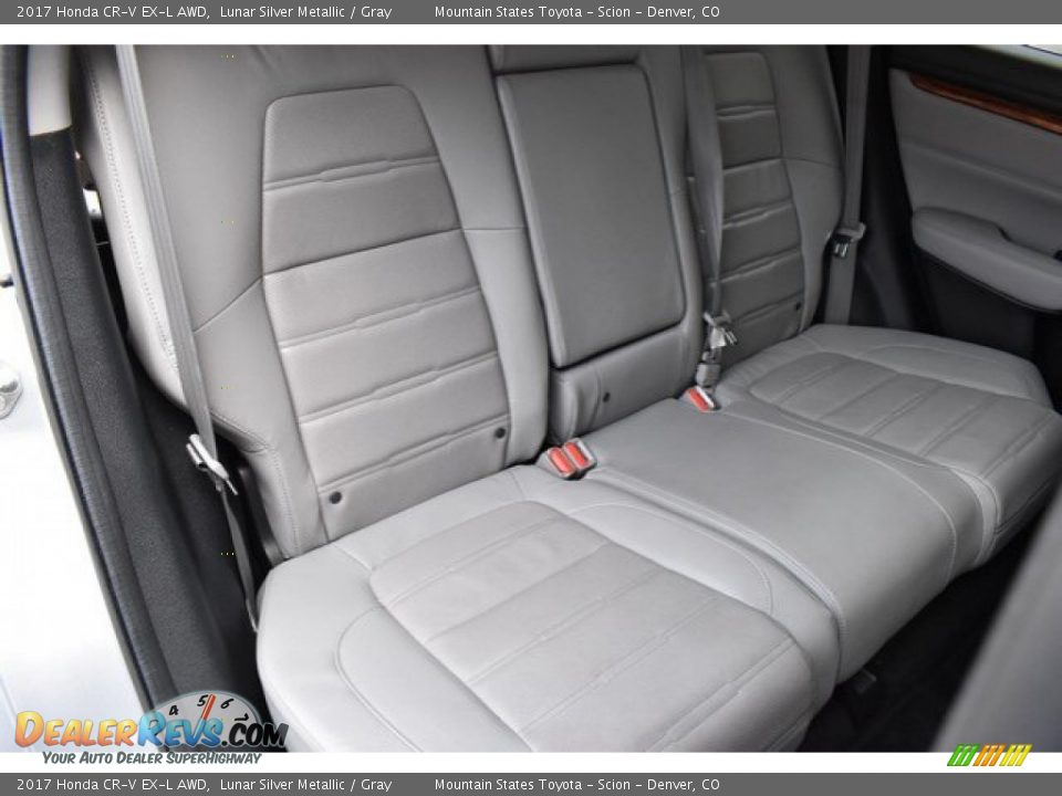2017 Honda CR-V EX-L AWD Lunar Silver Metallic / Gray Photo #23