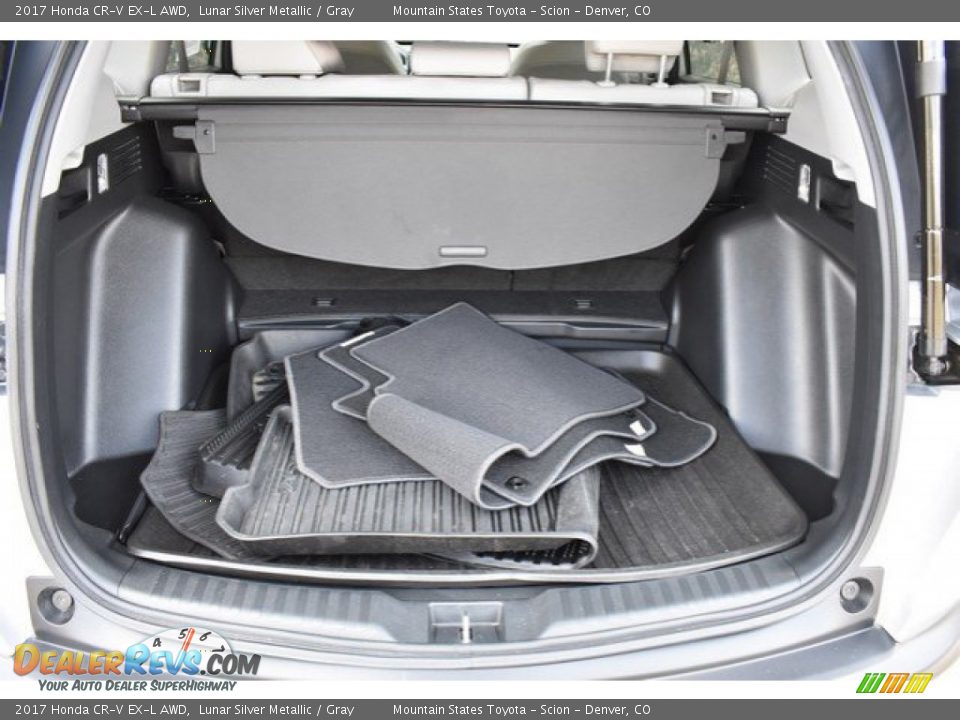 2017 Honda CR-V EX-L AWD Lunar Silver Metallic / Gray Photo #27
