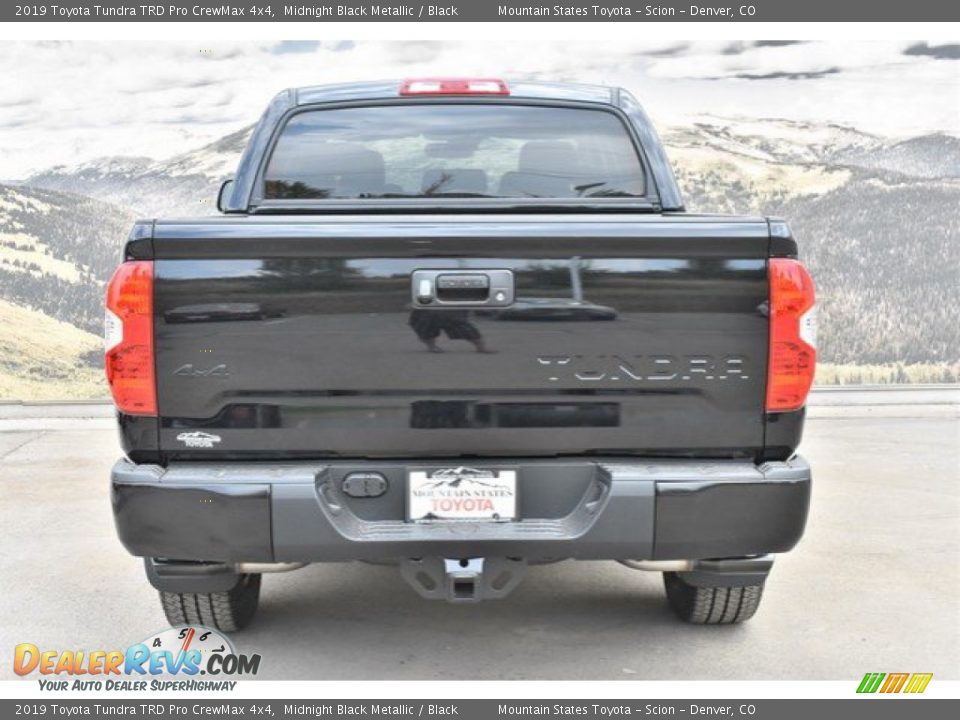 2019 Toyota Tundra TRD Pro CrewMax 4x4 Midnight Black Metallic / Black Photo #4