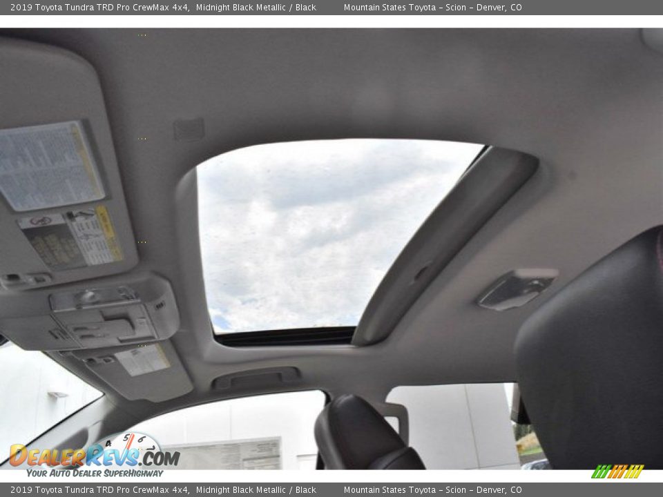2019 Toyota Tundra TRD Pro CrewMax 4x4 Midnight Black Metallic / Black Photo #8