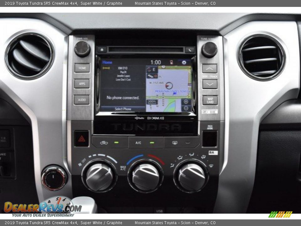 2019 Toyota Tundra SR5 CrewMax 4x4 Super White / Graphite Photo #8