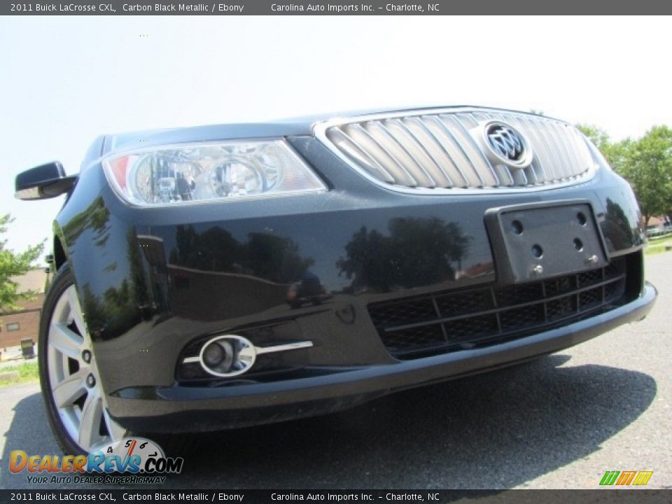 2011 Buick LaCrosse CXL Carbon Black Metallic / Ebony Photo #1
