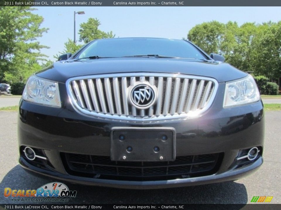 2011 Buick LaCrosse CXL Carbon Black Metallic / Ebony Photo #4