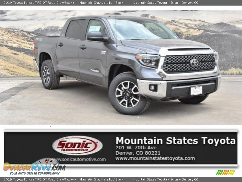 2019 Toyota Tundra TRD Off Road CrewMax 4x4 Magnetic Gray Metallic / Black Photo #1