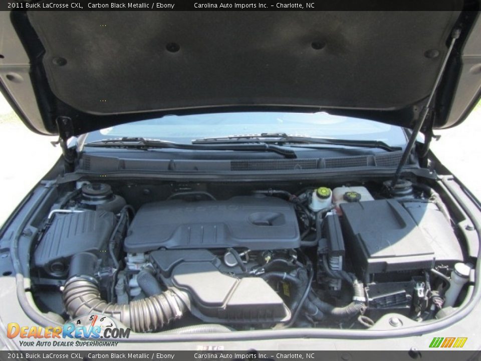 2011 Buick LaCrosse CXL Carbon Black Metallic / Ebony Photo #25