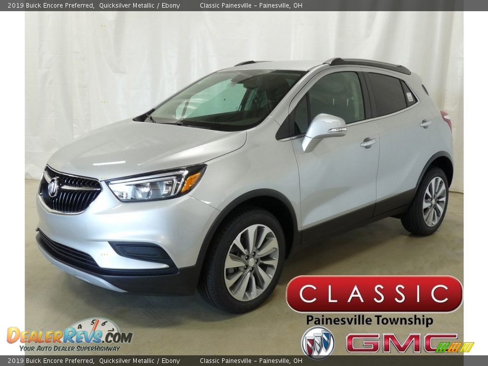 2019 Buick Encore Preferred Quicksilver Metallic / Ebony Photo #1