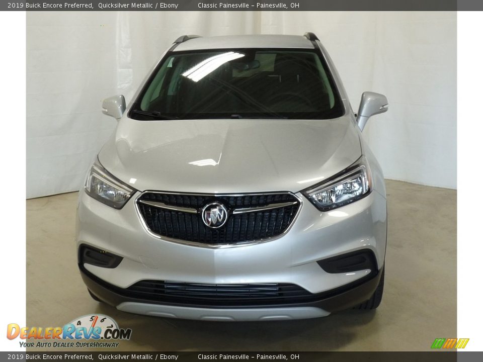 2019 Buick Encore Preferred Quicksilver Metallic / Ebony Photo #4