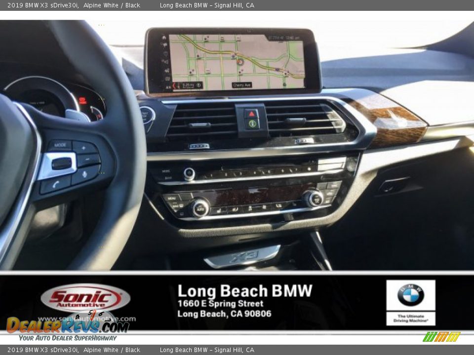2019 BMW X3 sDrive30i Alpine White / Black Photo #6