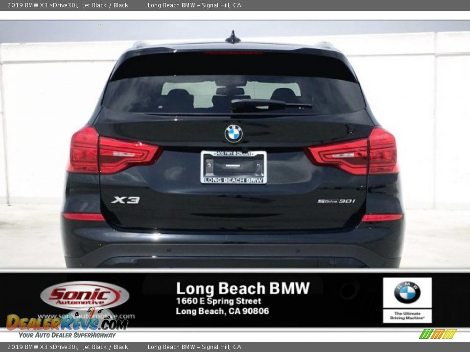 2019 BMW X3 sDrive30i Jet Black / Black Photo #4