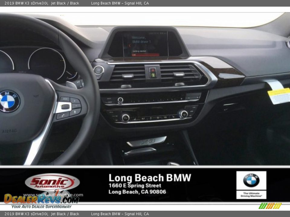 2019 BMW X3 sDrive30i Jet Black / Black Photo #5