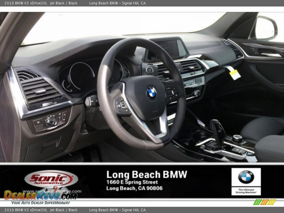 2019 BMW X3 sDrive30i Jet Black / Black Photo #6