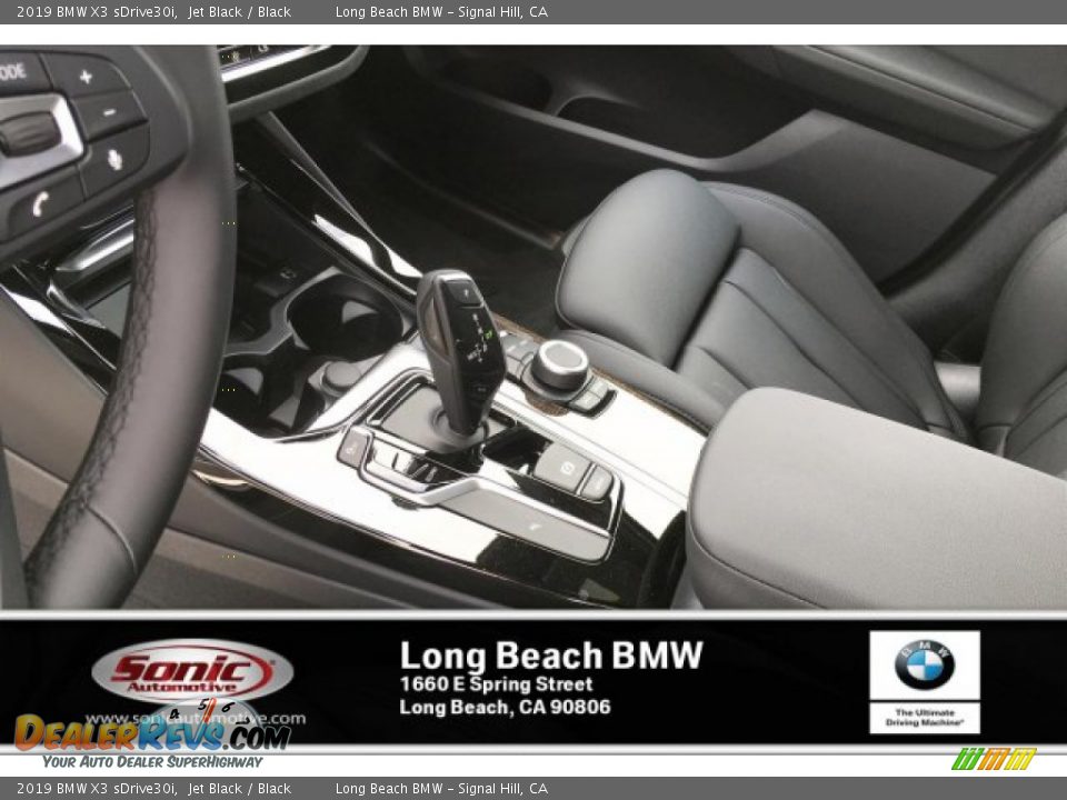 2019 BMW X3 sDrive30i Jet Black / Black Photo #7