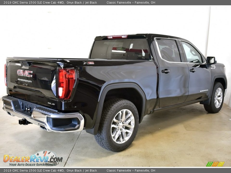 2019 GMC Sierra 1500 SLE Crew Cab 4WD Onyx Black / Jet Black Photo #2