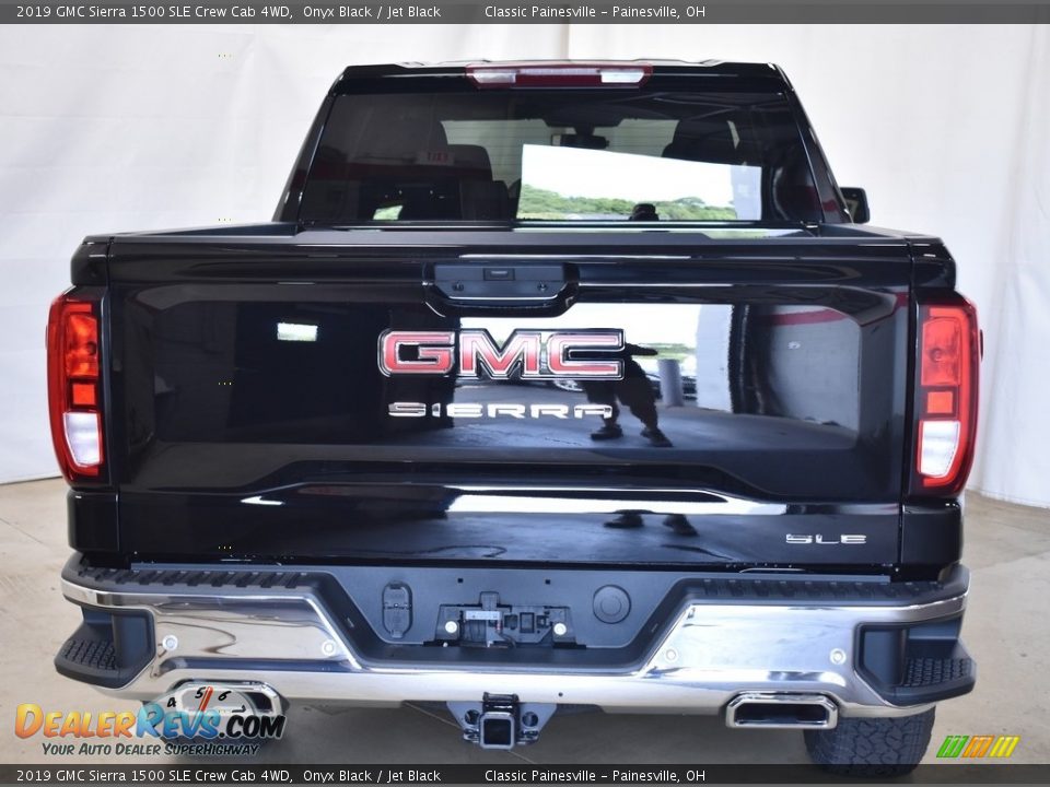 2019 GMC Sierra 1500 SLE Crew Cab 4WD Onyx Black / Jet Black Photo #3