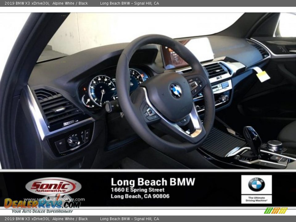 2019 BMW X3 xDrive30i Alpine White / Black Photo #4