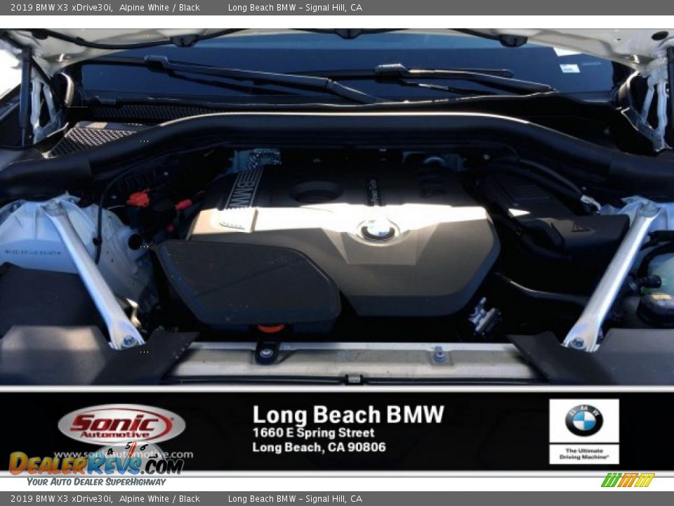 2019 BMW X3 xDrive30i Alpine White / Black Photo #8