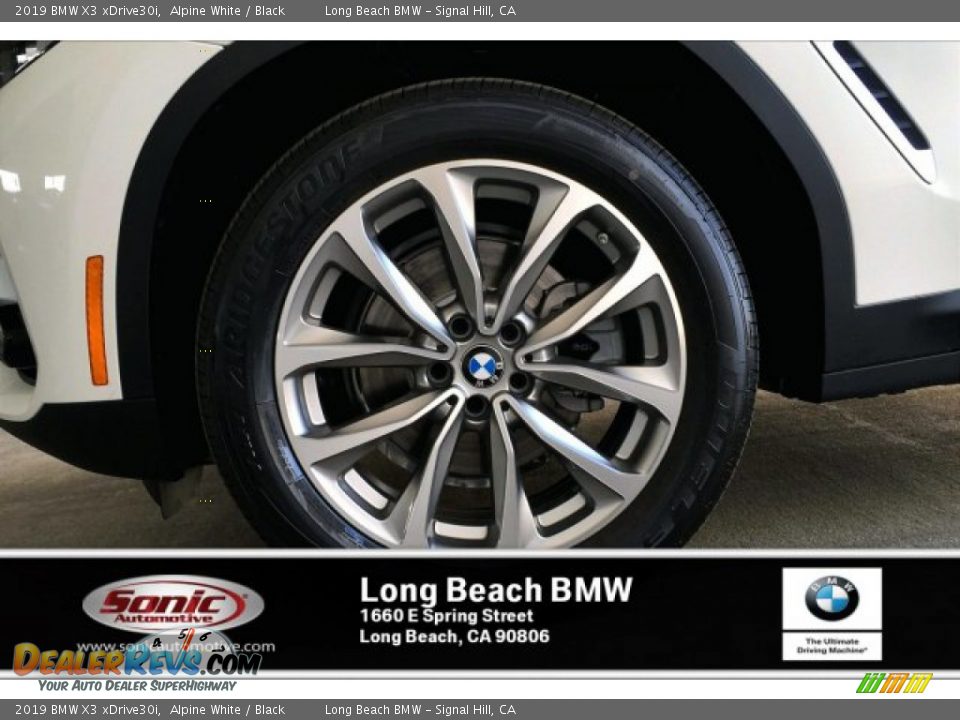 2019 BMW X3 xDrive30i Alpine White / Black Photo #9