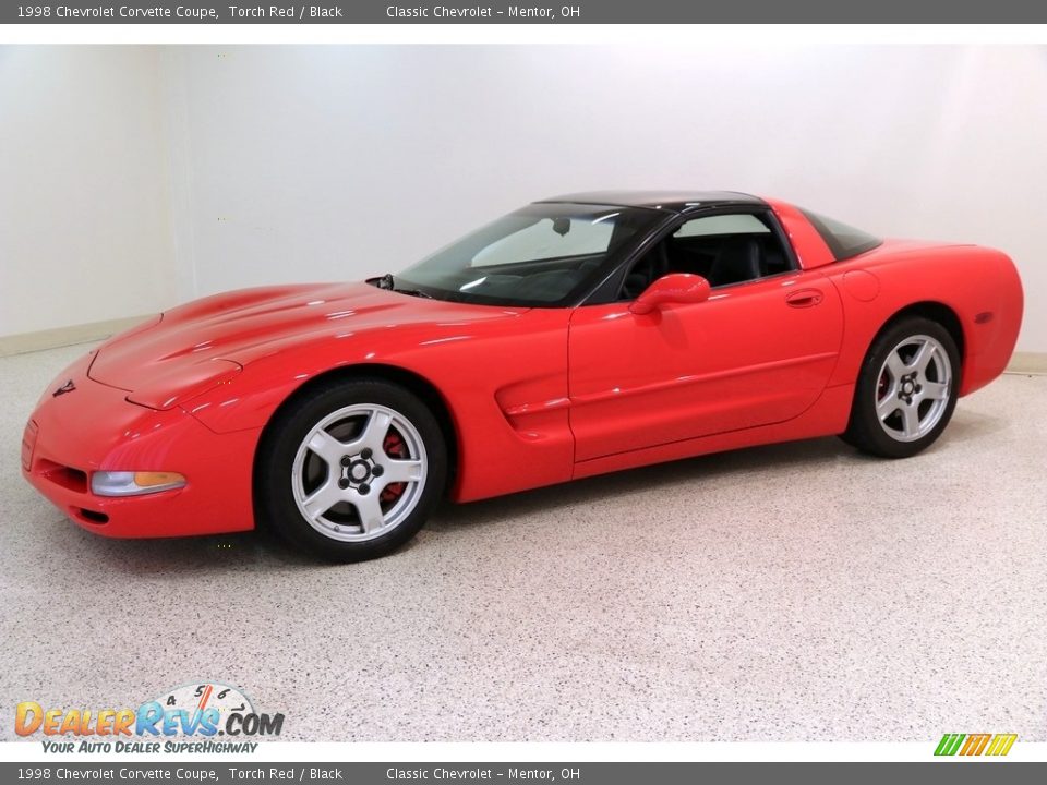 1998 Chevrolet Corvette Coupe Torch Red / Black Photo #3
