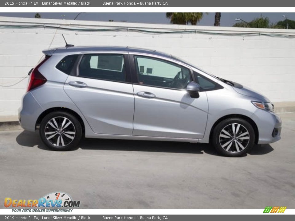 2019 Honda Fit EX Lunar Silver Metallic / Black Photo #7