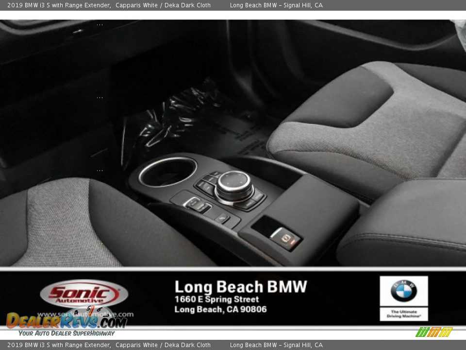2019 BMW i3 S with Range Extender Capparis White / Deka Dark Cloth Photo #7