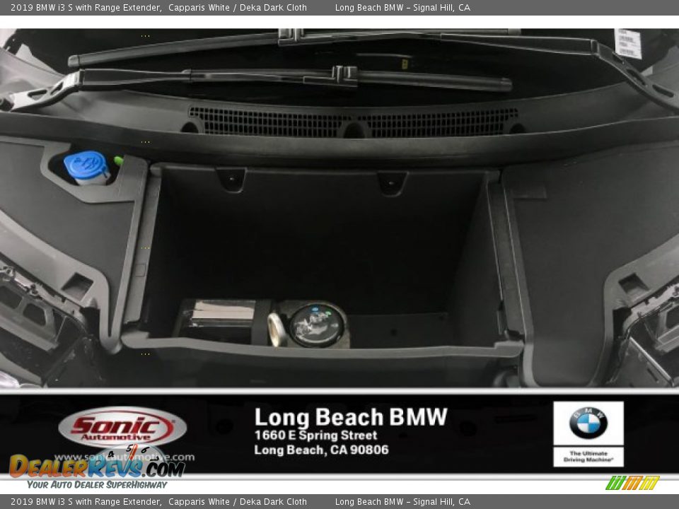 2019 BMW i3 S with Range Extender Capparis White / Deka Dark Cloth Photo #8
