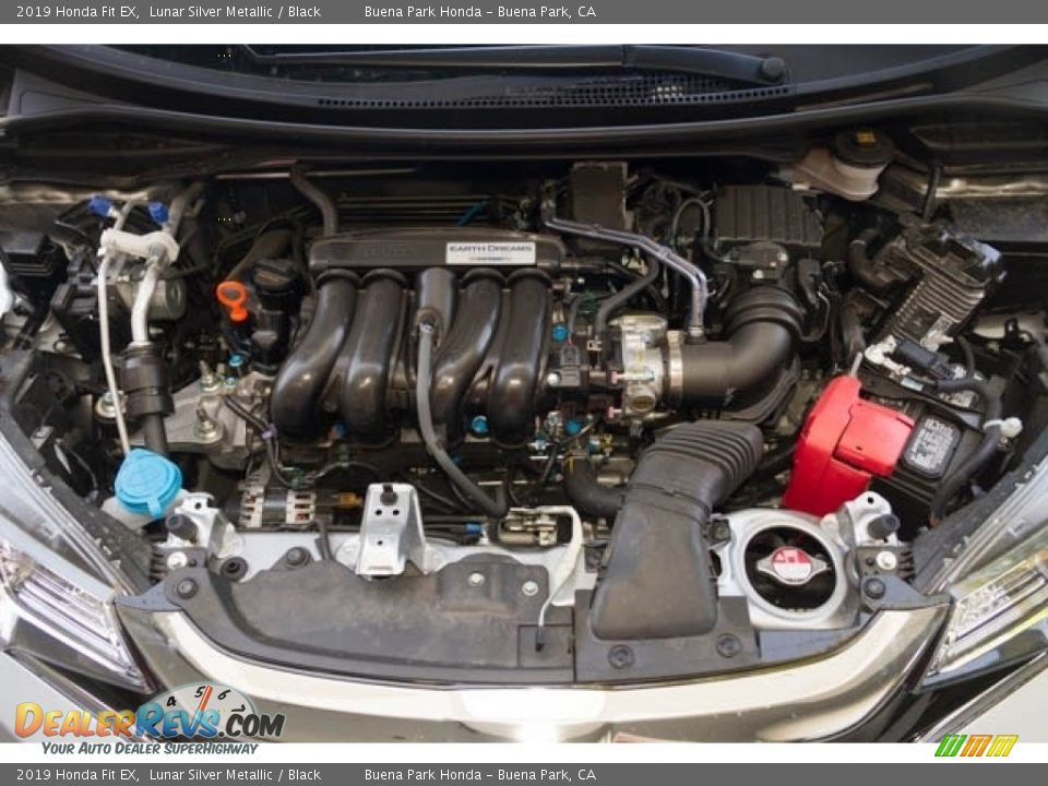 2019 Honda Fit EX Lunar Silver Metallic / Black Photo #8