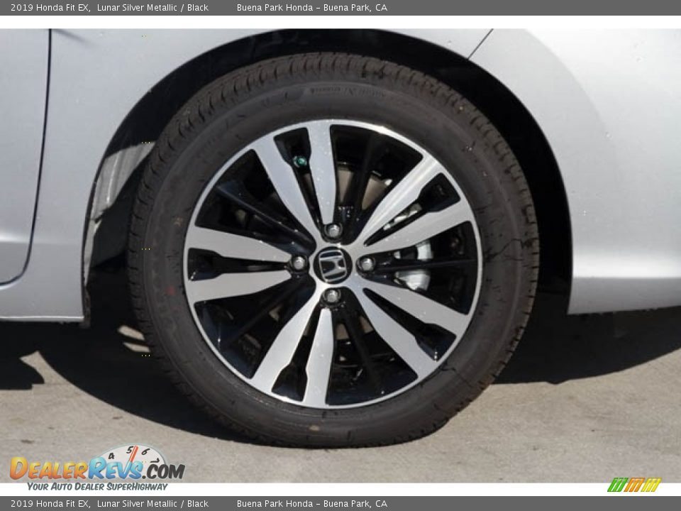 2019 Honda Fit EX Lunar Silver Metallic / Black Photo #10