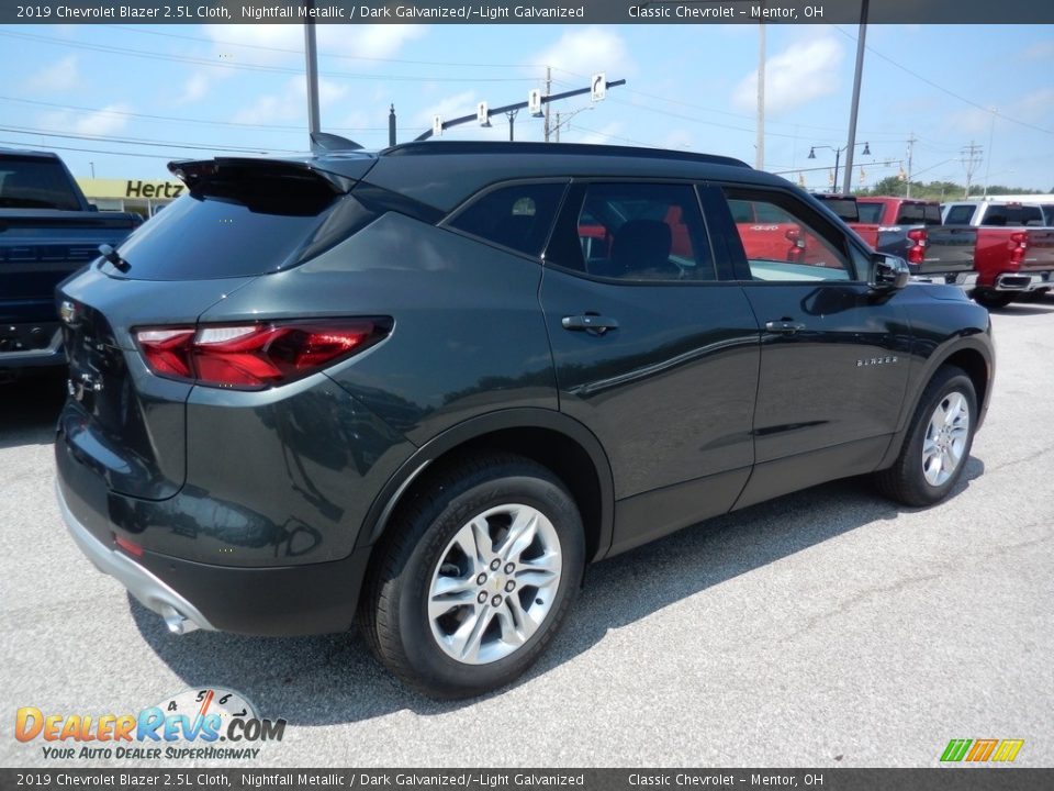 2019 Chevrolet Blazer 2.5L Cloth Nightfall Metallic / Dark Galvanized/­Light Galvanized Photo #4