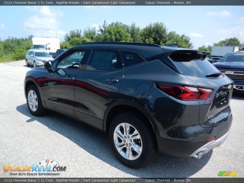 2019 Chevrolet Blazer 2.5L Cloth Nightfall Metallic / Dark Galvanized/­Light Galvanized Photo #5