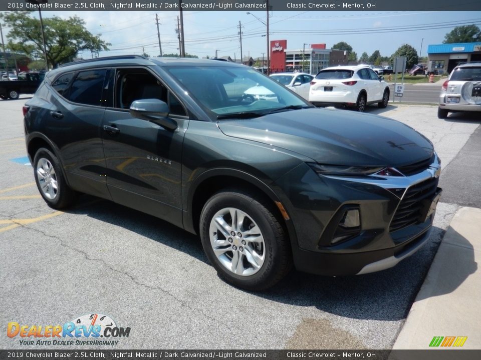 2019 Chevrolet Blazer 2.5L Cloth Nightfall Metallic / Dark Galvanized/­Light Galvanized Photo #3