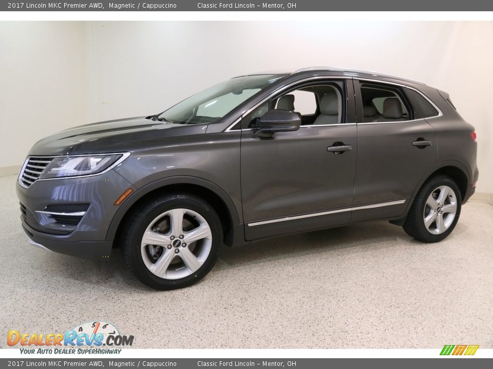 2017 Lincoln MKC Premier AWD Magnetic / Cappuccino Photo #3
