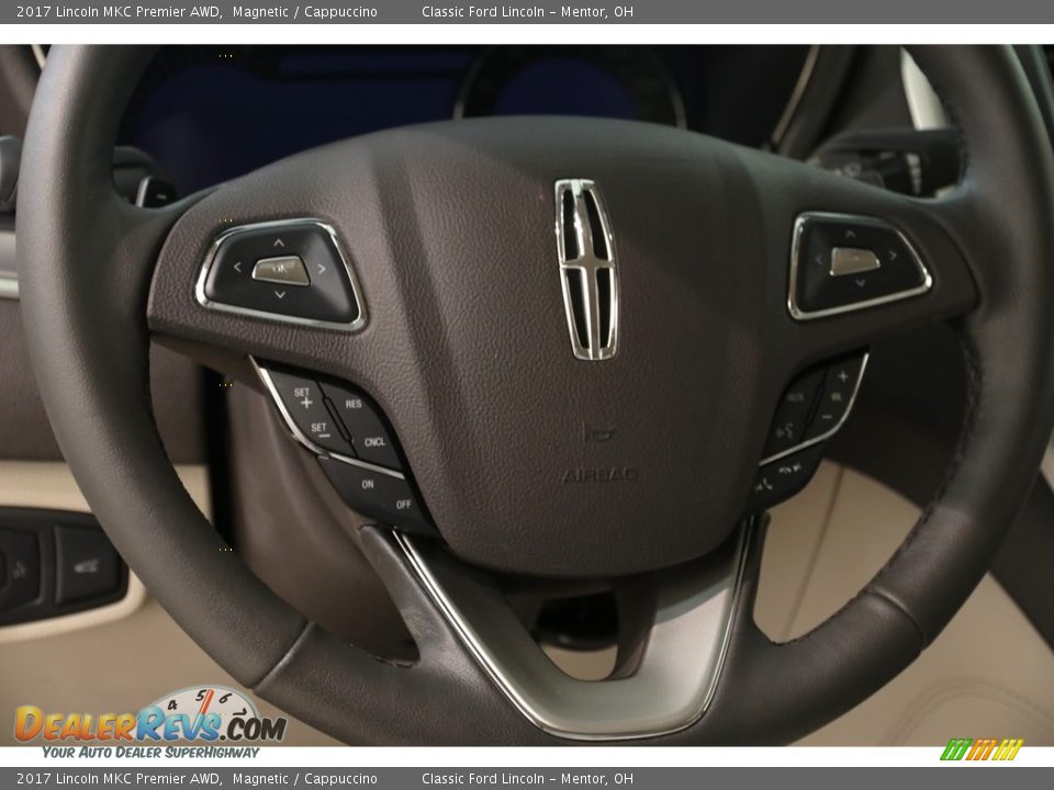 2017 Lincoln MKC Premier AWD Magnetic / Cappuccino Photo #9