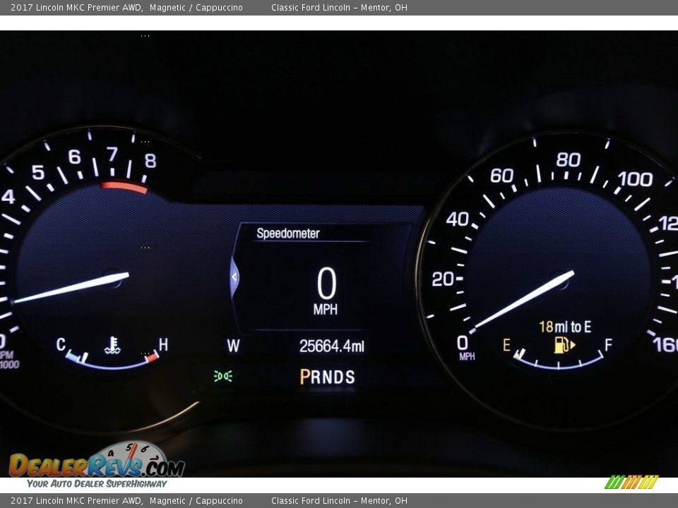 2017 Lincoln MKC Premier AWD Magnetic / Cappuccino Photo #10