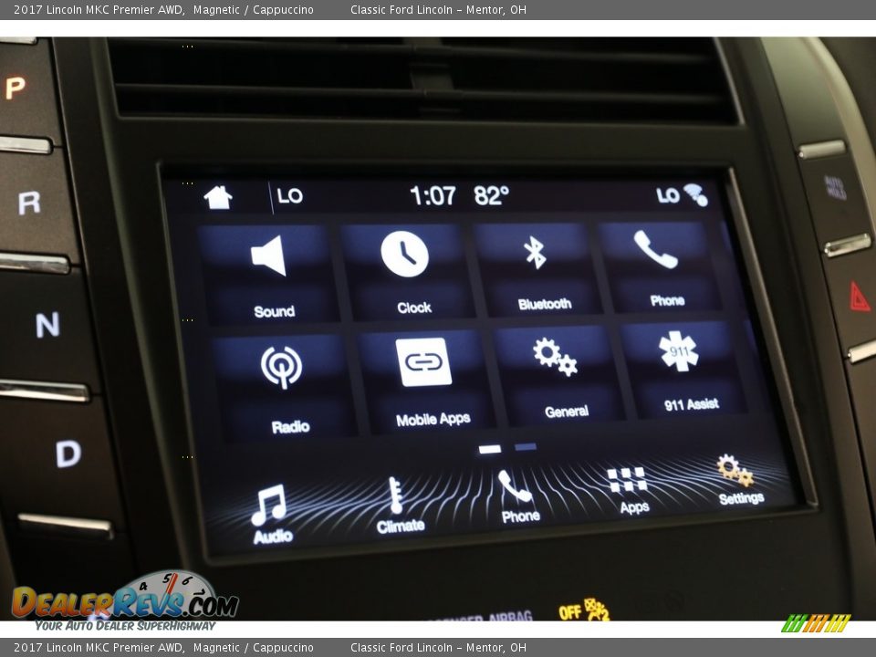 2017 Lincoln MKC Premier AWD Magnetic / Cappuccino Photo #17