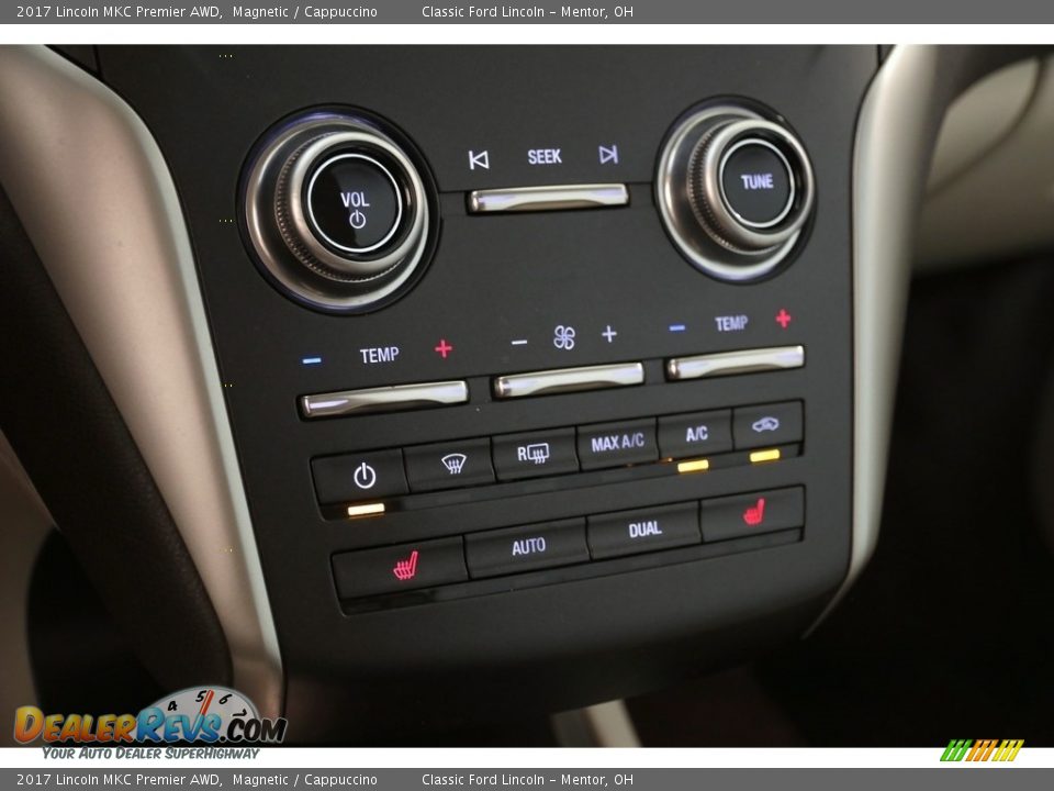 2017 Lincoln MKC Premier AWD Magnetic / Cappuccino Photo #18