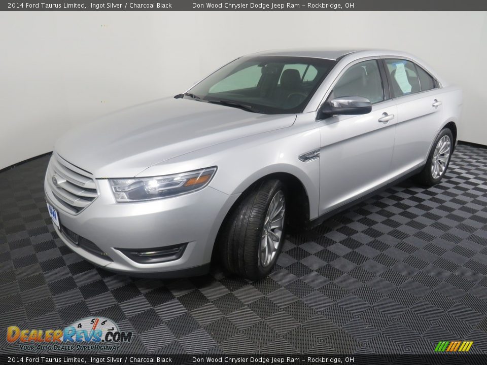 2014 Ford Taurus Limited Ingot Silver / Charcoal Black Photo #12