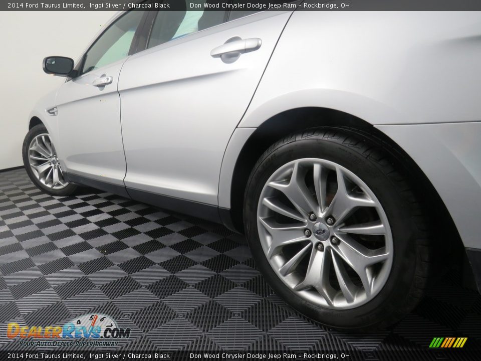 2014 Ford Taurus Limited Ingot Silver / Charcoal Black Photo #13