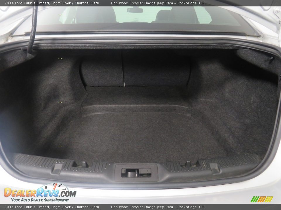 2014 Ford Taurus Limited Ingot Silver / Charcoal Black Photo #16